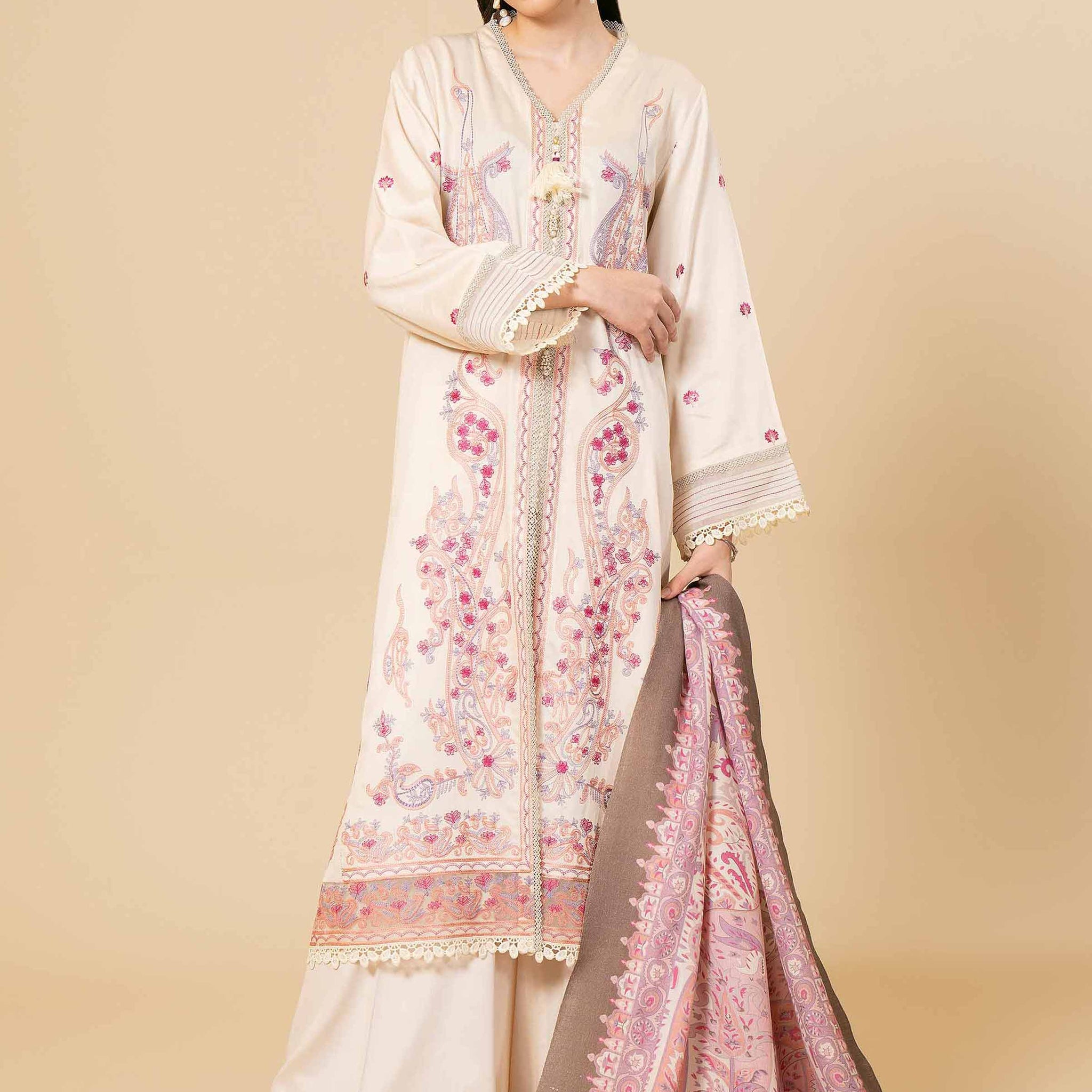 Nishat Linen | Naqsh Winter 2024 | Suit - 42404283