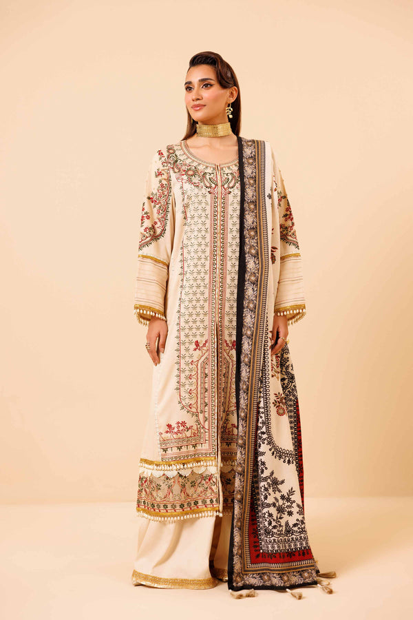 Nishat Linen | Naqsh Winter 2024 | Suit - 42404286