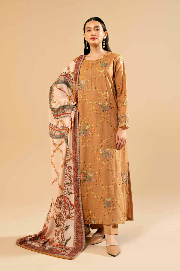 Nishat Linen | Naqsh Winter 2024 | Suit - 42404333