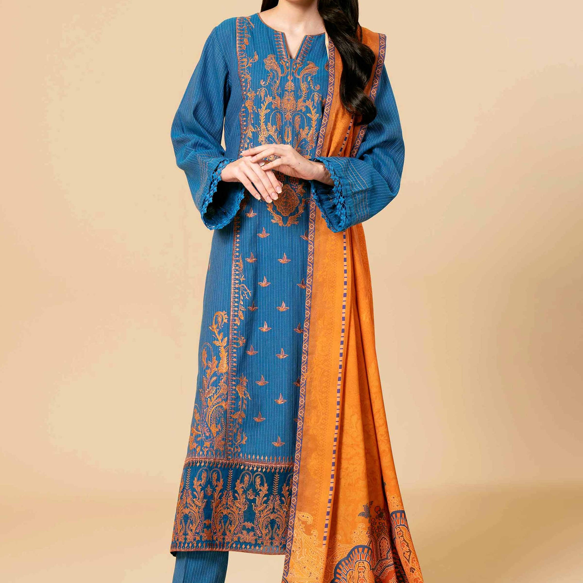 Nishat Linen | Naqsh Winter 2024 | Suit - 42404335