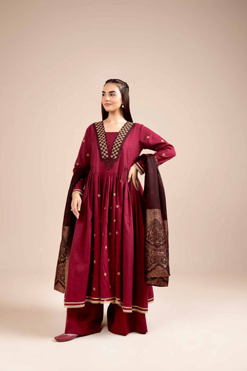 Nishat Linen | Naqsh Winter 2024 | Suit - 42404348