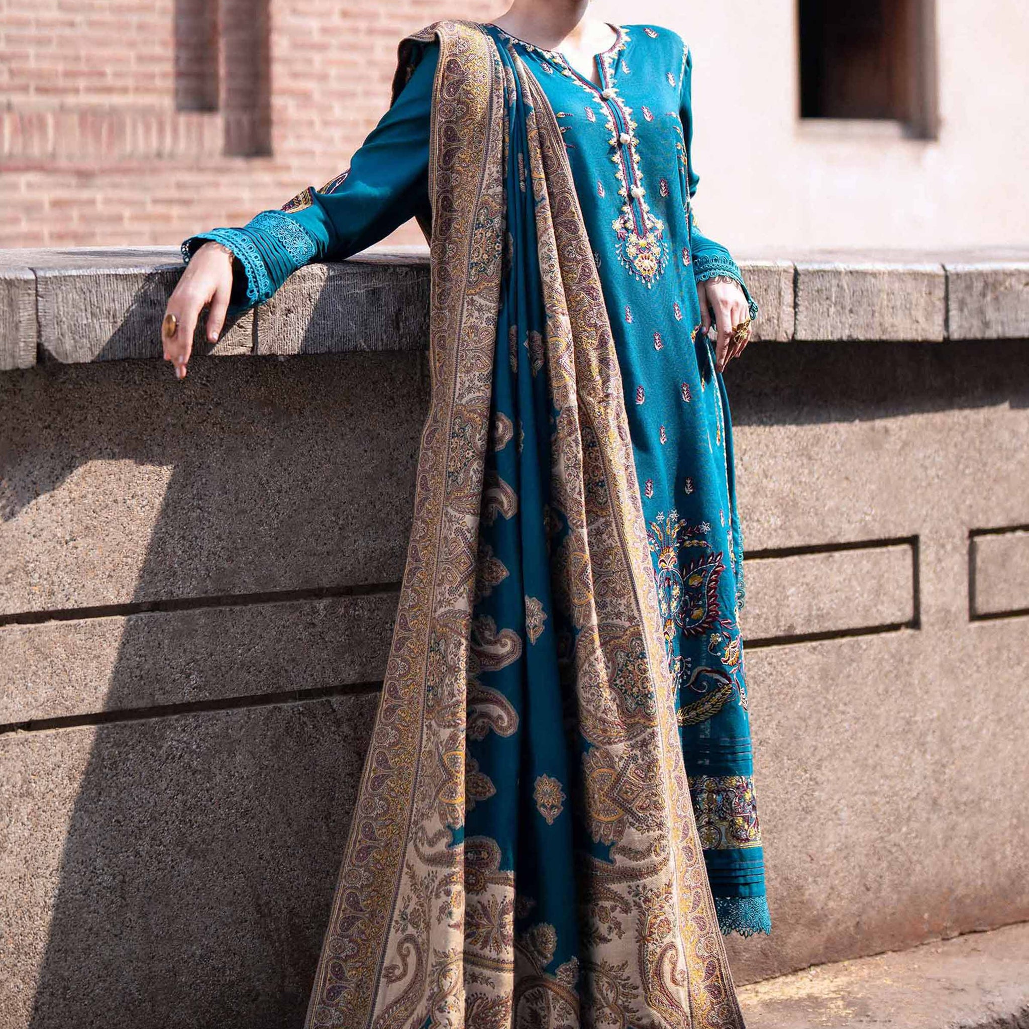 Nishat Linen | Shawl Collection 24 | 42404384