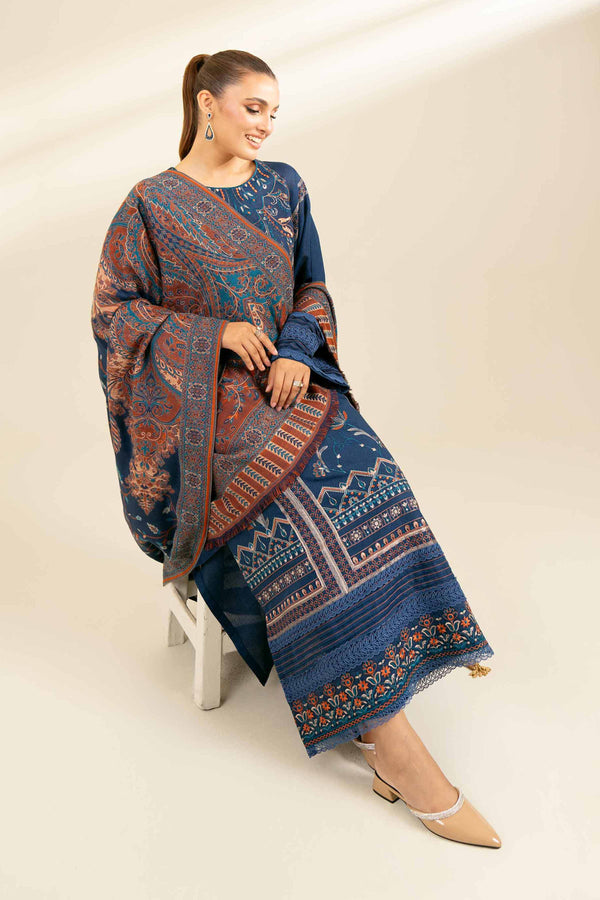 Nishat Linen | Naqsh Winter 2024 | Suit - 42404386