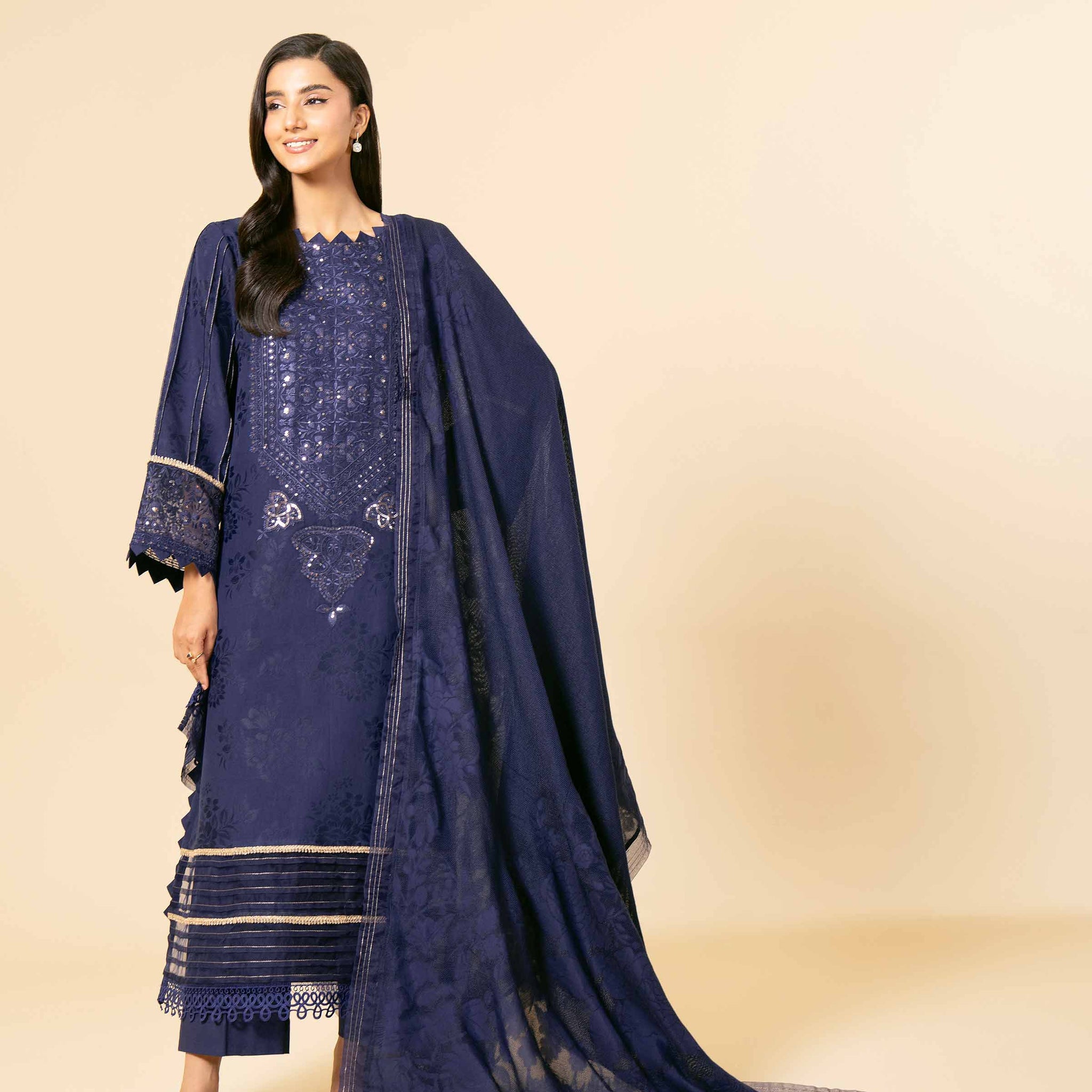 Nishat Linen | Naqsh Winter 2024 | Suit - 42404395