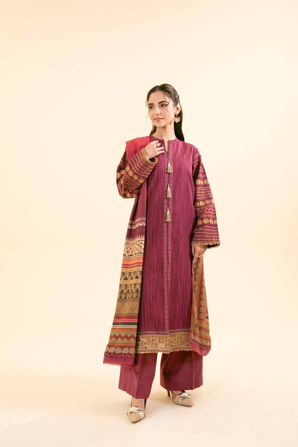 Nishat Linen | Naqsh Winter 2024 | Suit - 42404399