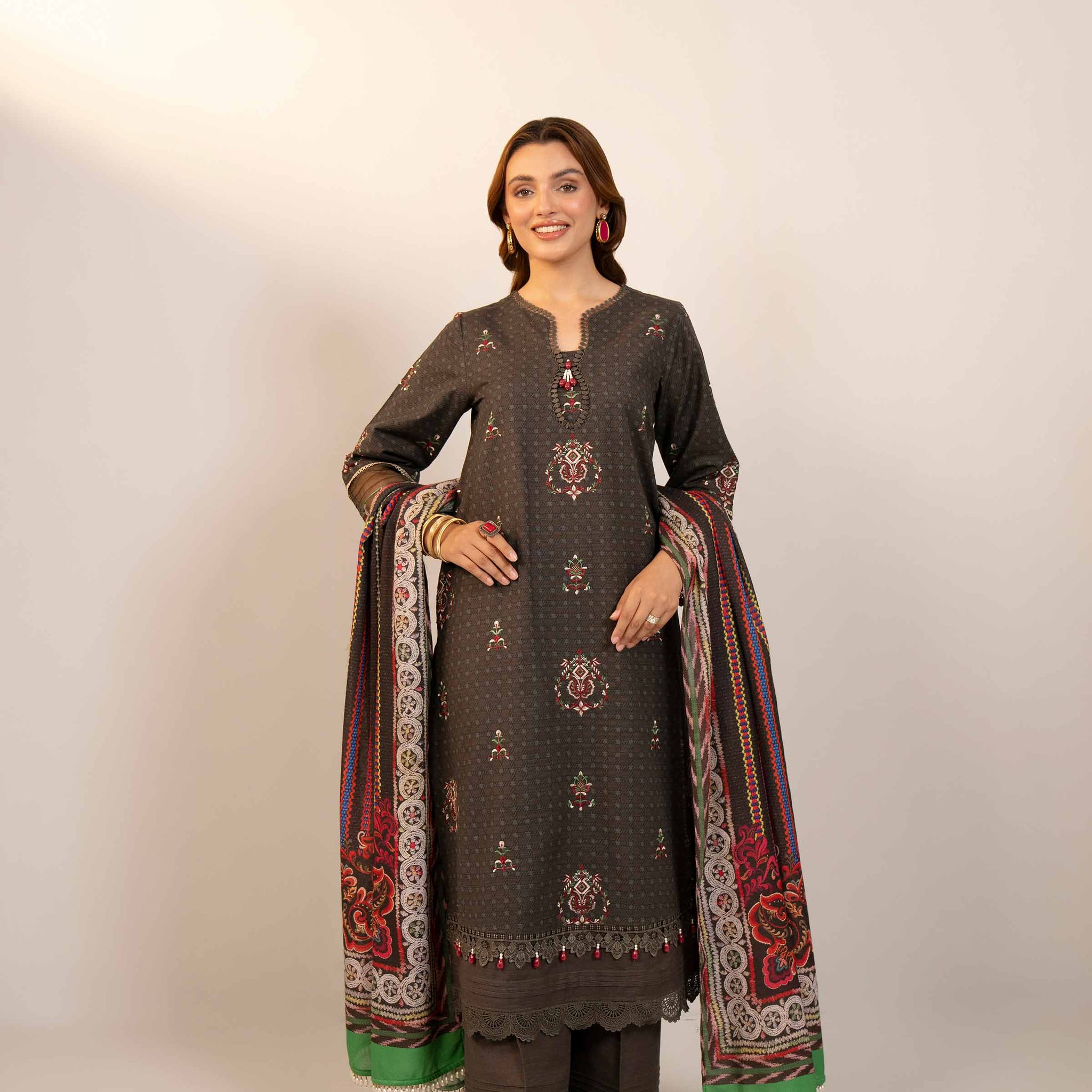 Nishat Linen | Naqsh Winter 2024 | Suit - 42404400