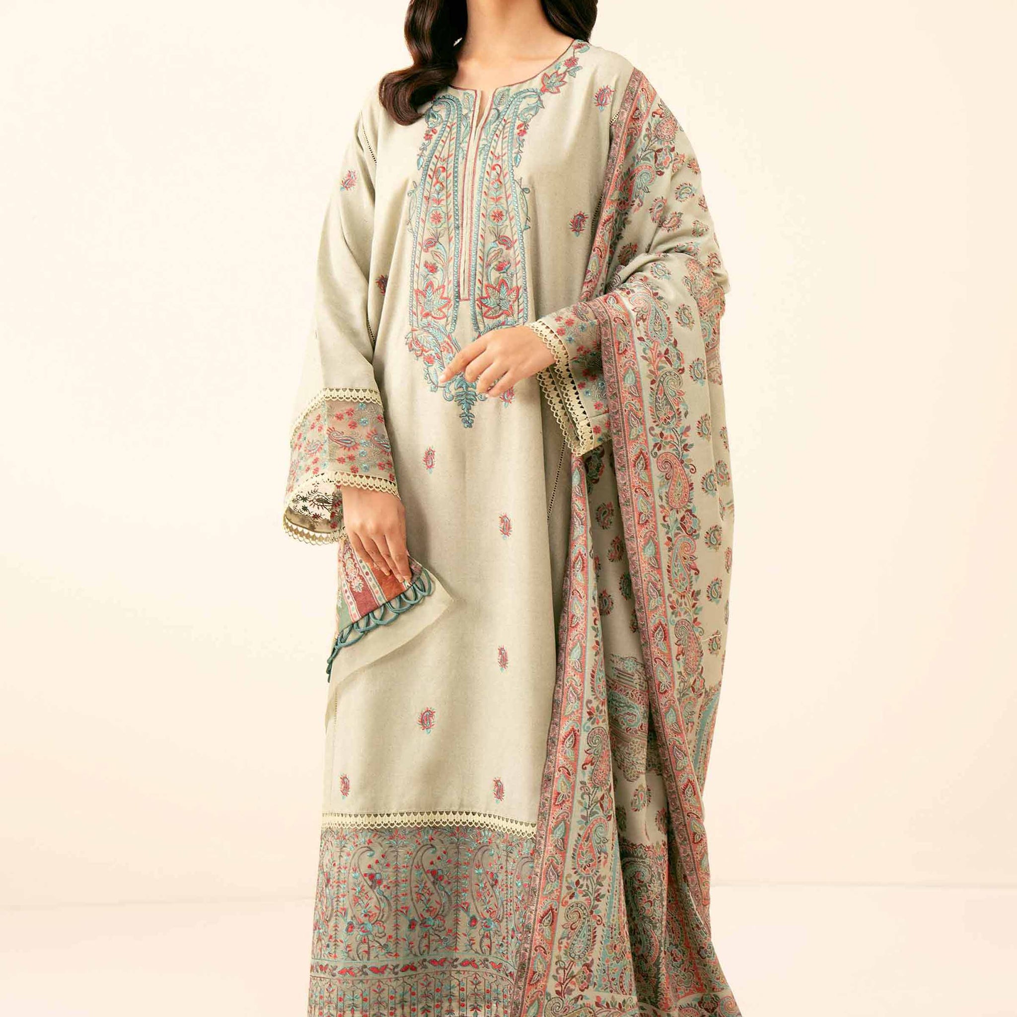 Nishat Linen | Shawl Collection 24 | 42404513