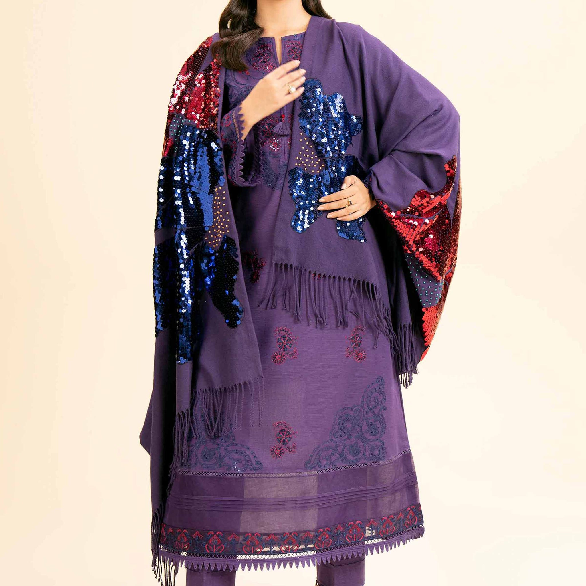 Nishat Linen | Shawl Collection 24 | 42404603