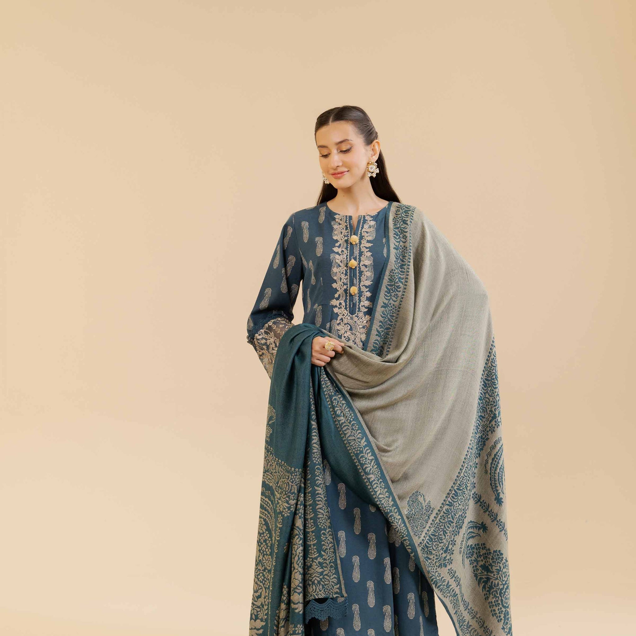 Nishat Linen | Shawl Collection 24 | 42404636