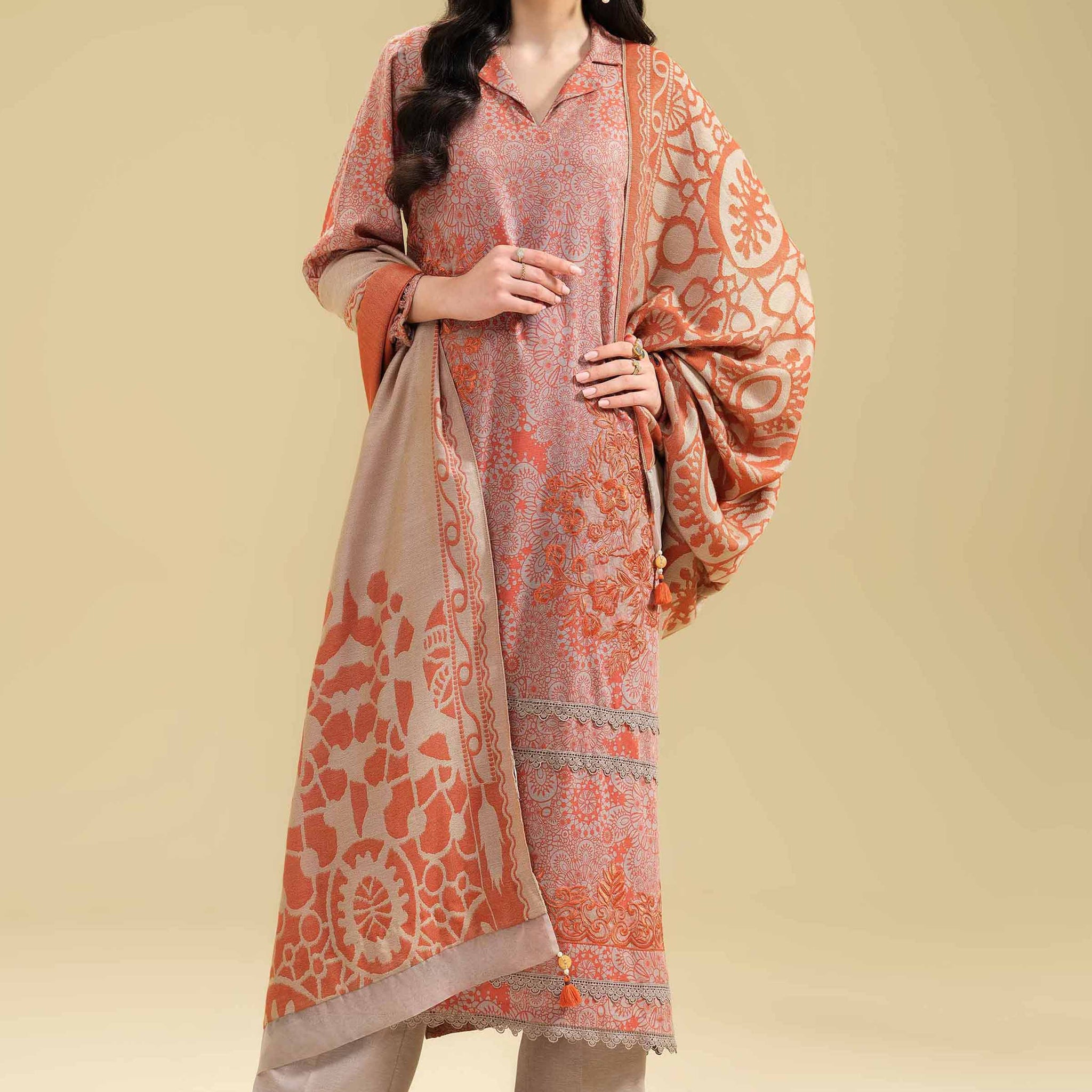 Nishat Linen | Shawl Collection 24 | 42404641