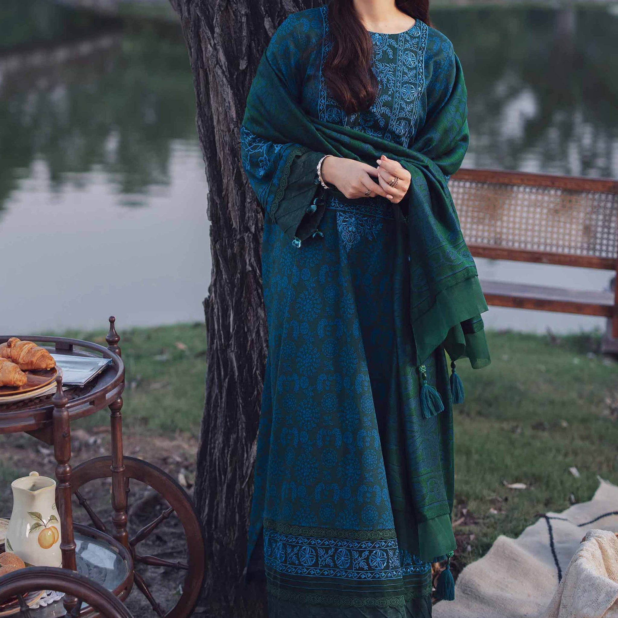 Nishat Linen | Shawl Collection 24 | 42404643