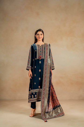 Nishat Linen | Luxury Winter 24 | 42411507