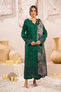 Iznik | Lawnkari 24 | UE-159 PLUSH GREEN - Pakistani Clothes for women, in United Kingdom and United States