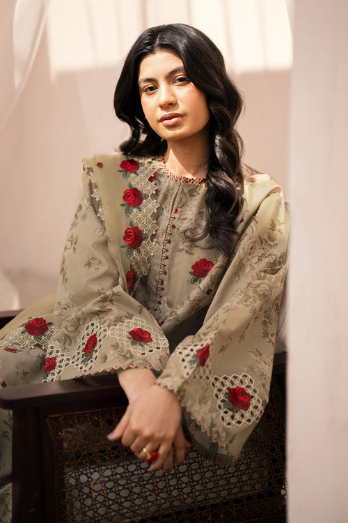 Baroque | Luxury Pret 24 | LAWN UF-594 - Pakistani Clothes for women, in United Kingdom and United States