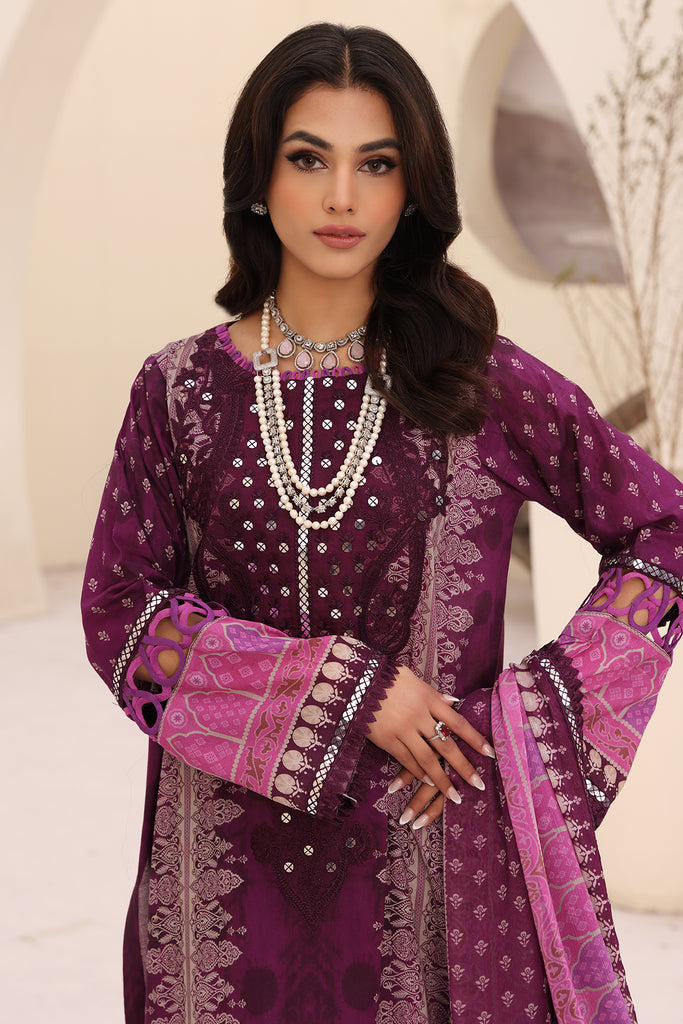 Charizma | Naranji Embroidered Lawn 24 | CN4-003 - Pakistani Clothes for women, in United Kingdom and United States