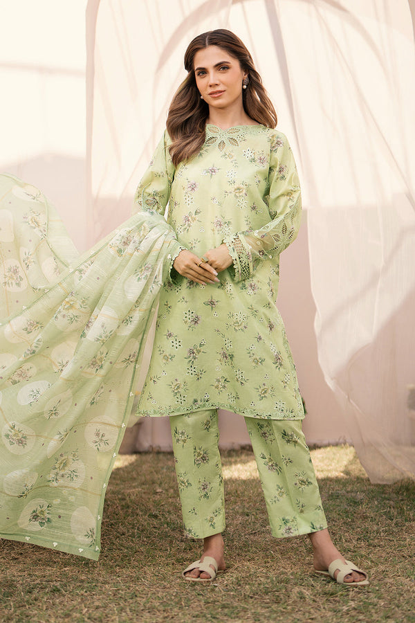 Baroque | Luxury Pret 24 | LAWN UF-595 - Pakistani Clothes for women, in United Kingdom and United States