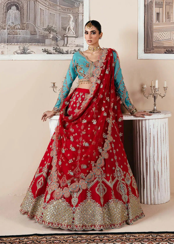Dastoor | Noor-E-Jahan Wedding Collection'24 | Mumtaz - Hoorain Designer Wear - Pakistani Ladies Branded Stitched Clothes in United Kingdom, United states, CA and Australia