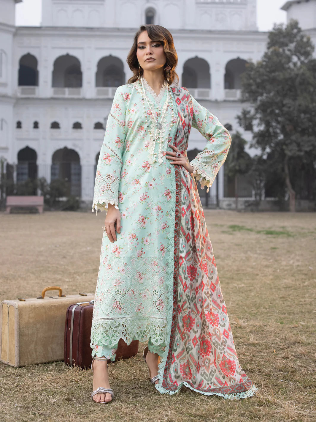 Faiza Faisal | Maya Luxury Lawn | Julia - Pakistani Clothes for women, in United Kingdom and United States