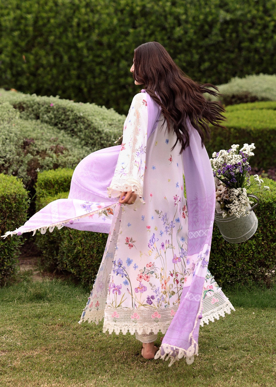 Sardinia | Embroidered Lawn Edit 26 | Lavender Clouds