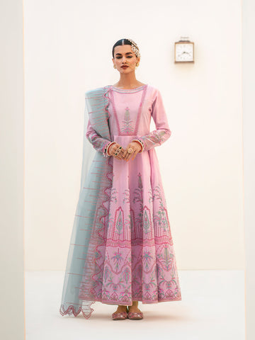 Fozia Khalid | Eid Edit 24 | Cranberry Pink - Pakistani Clothes for women, in United Kingdom and United States