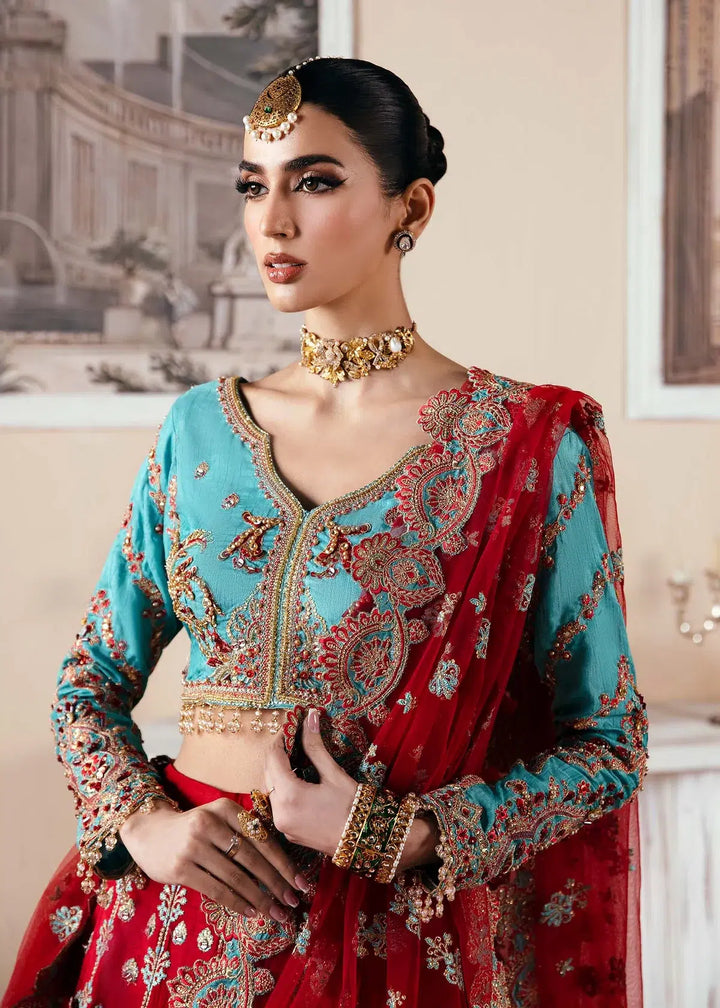 Dastoor | Noor-E-Jahan Wedding Collection'24 | Mumtaz - Hoorain Designer Wear - Pakistani Ladies Branded Stitched Clothes in United Kingdom, United states, CA and Australia