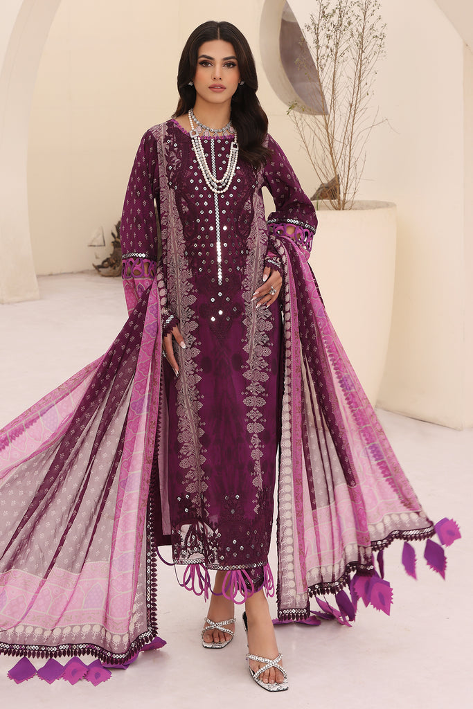 Charizma | Naranji Embroidered Lawn 24 | CN4-003 - Pakistani Clothes for women, in United Kingdom and United States