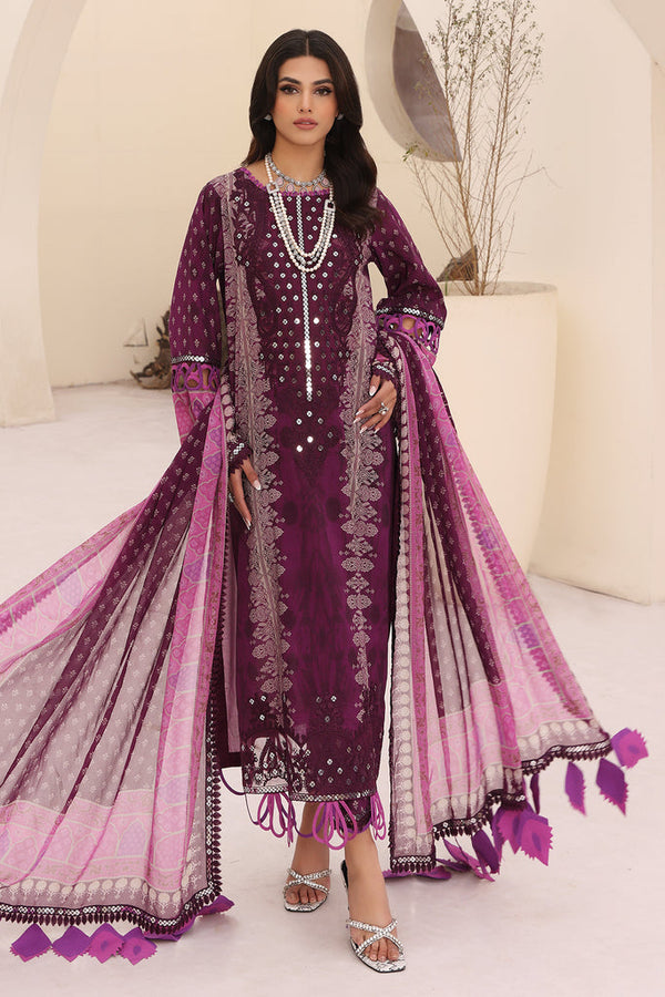 Charizma | Naranji Embroidered Lawn 24 | CN4-003 - Hoorain Designer Wear - Pakistani Designer Clothes for women, in United Kingdom, United states, CA and Australia
