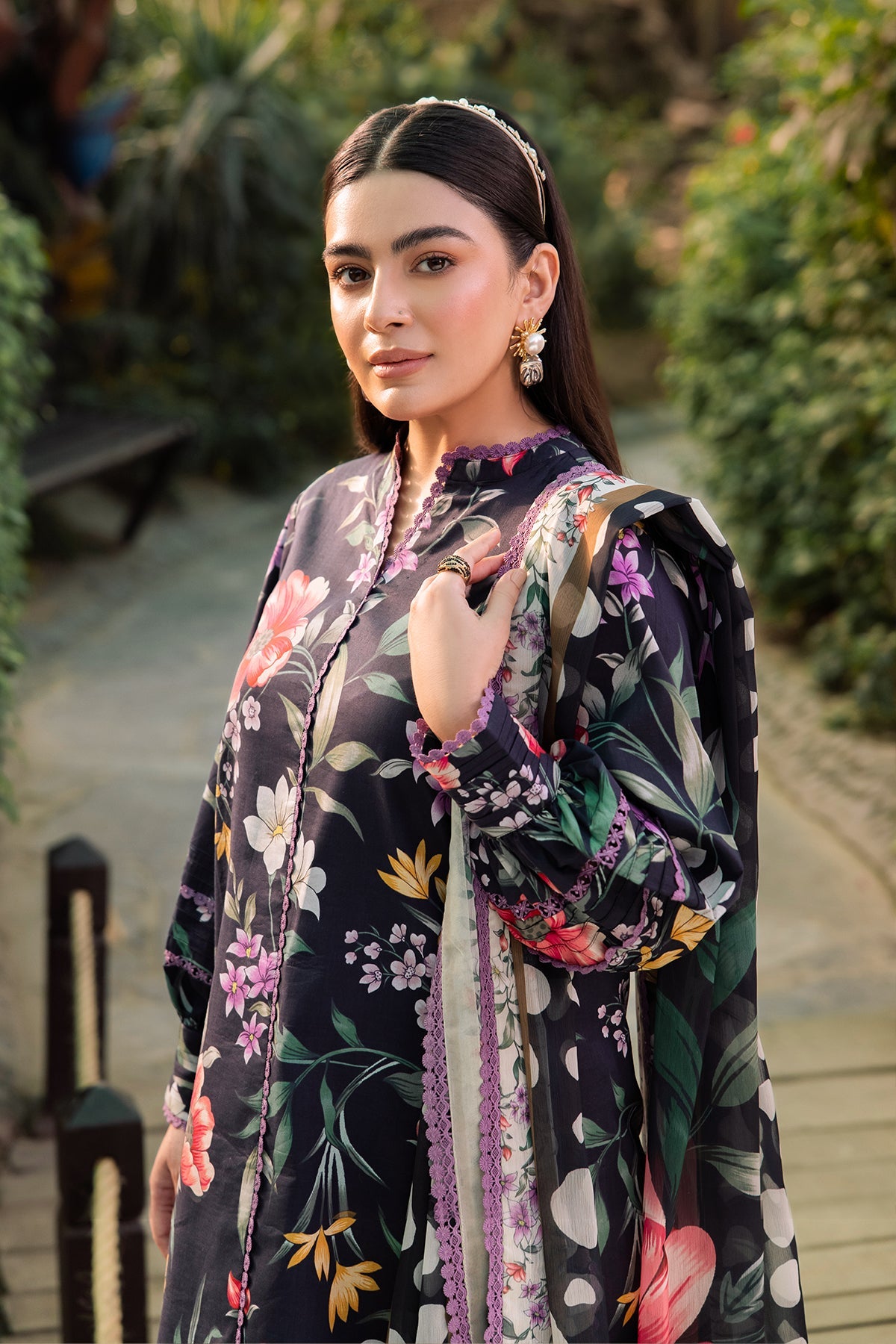 Alizeh | Sheen Lawn Prints 24 | VIOLA - Pakistani Clothes for women, in United Kingdom and United States