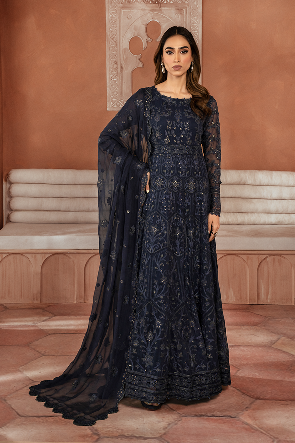 Iznik | Chiffonkari Formals | ICK-07 Embroidered Chiffon