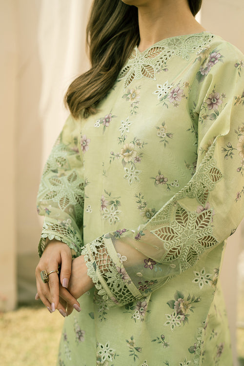 Baroque | Luxury Pret 24 | LAWN UF-595 - Pakistani Clothes for women, in United Kingdom and United States