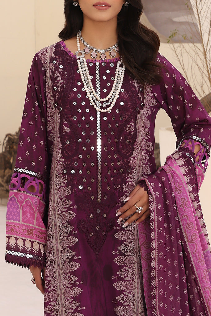 Charizma | Naranji Embroidered Lawn 24 | CN4-003 - Pakistani Clothes for women, in United Kingdom and United States