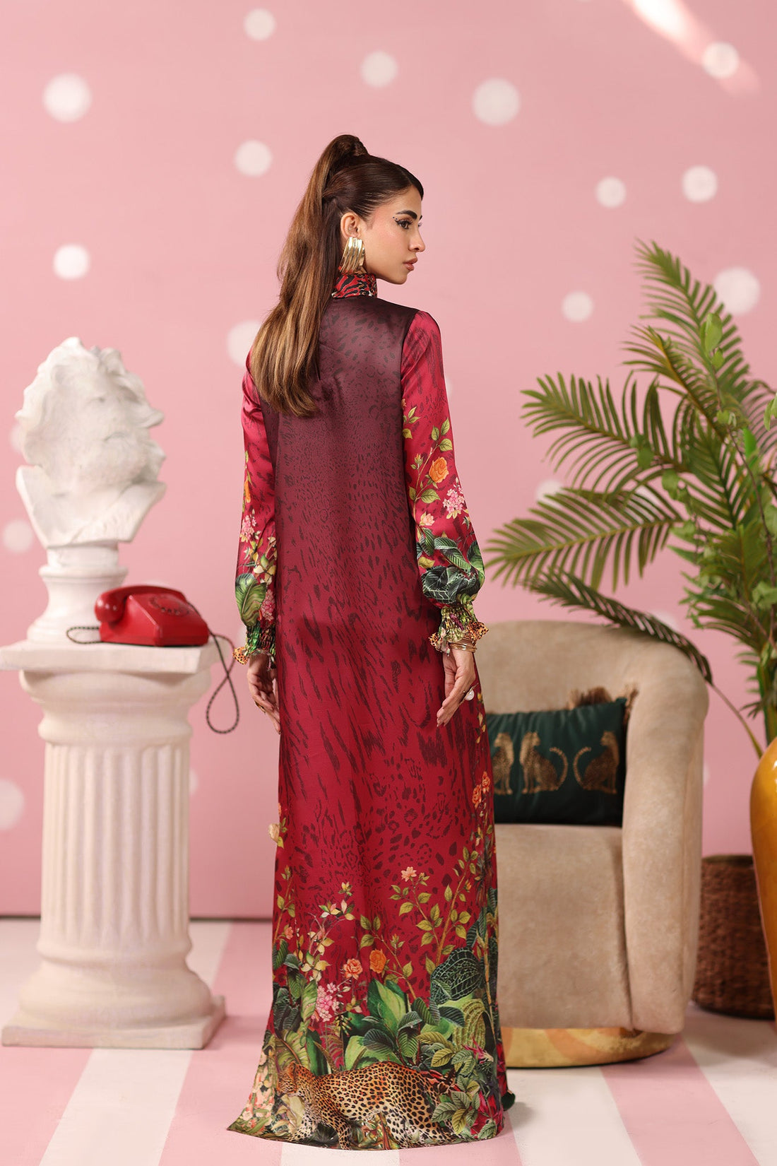 Musferah Saad | Resort Collection | Crimson Monsoon