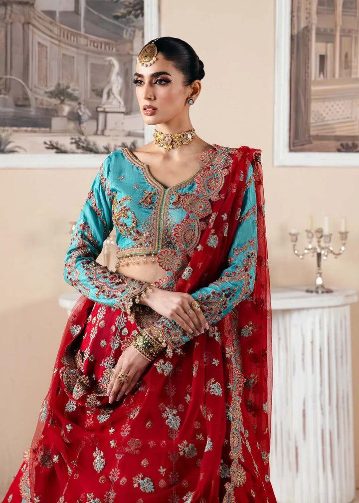 Dastoor | Noor-E-Jahan Wedding Collection'24 | Mumtaz - Hoorain Designer Wear - Pakistani Ladies Branded Stitched Clothes in United Kingdom, United states, CA and Australia