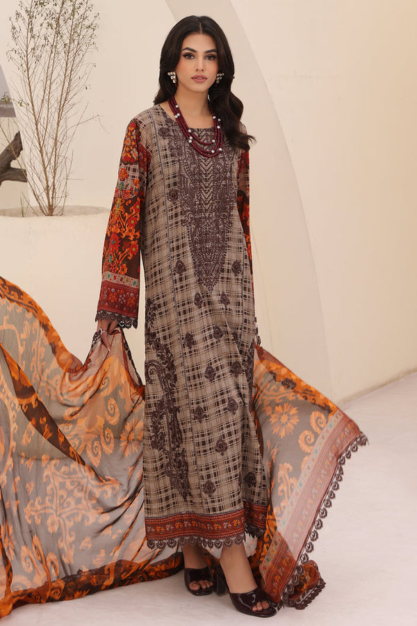 Charizma | Naranji Embroidered Lawn 24 | CN4-010