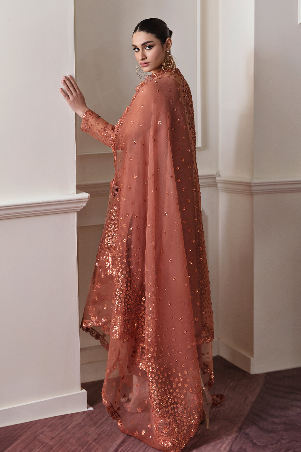 Baroque | Formals Collection | EMBROIDERED CHIFFON UF-296
