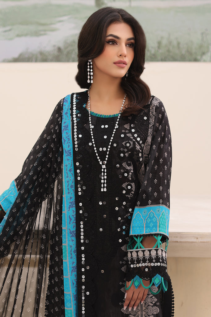 Charizma | Naranji Embroidered Lawn 24 | CN4-002 - Pakistani Clothes for women, in United Kingdom and United States