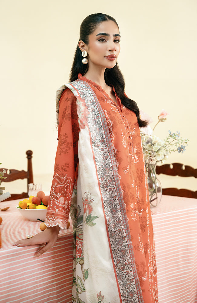 Seran | Daffodils Lawn 24 | Rowan - Pakistani Clothes for women, in United Kingdom and United States