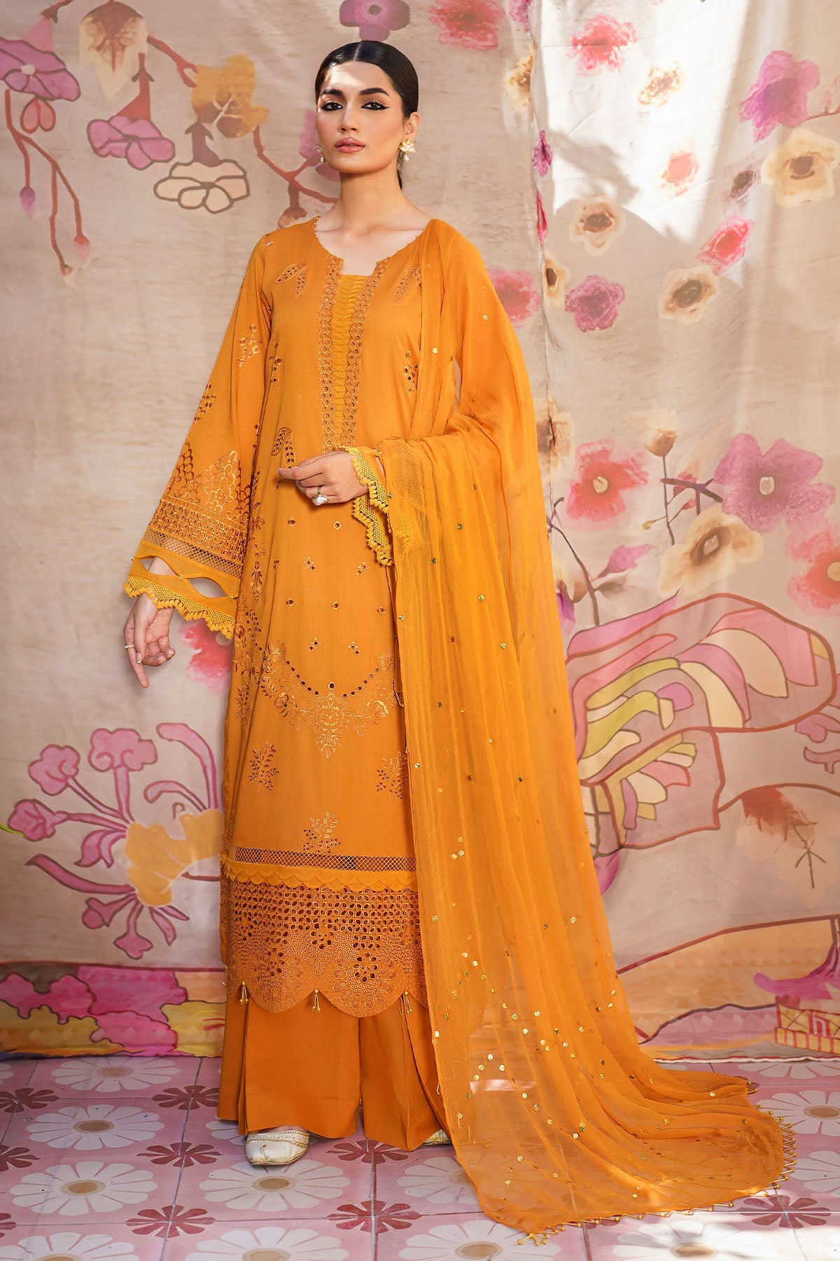 Nureh | Bazaar Lawn | NS-138 - Pakistani Clothes for women, in United Kingdom and United States