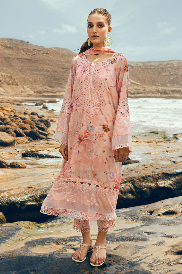 Nureh | Gardenia Lawn 24 | N-05 - Pakistani Clothes for women, in United Kingdom and United States