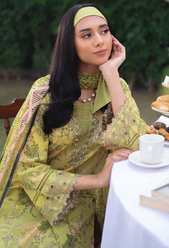 Humdum | Gardenia Lawn 24 | Printkari Lawn PLG 09 - Pakistani Clothes for women, in United Kingdom and United States