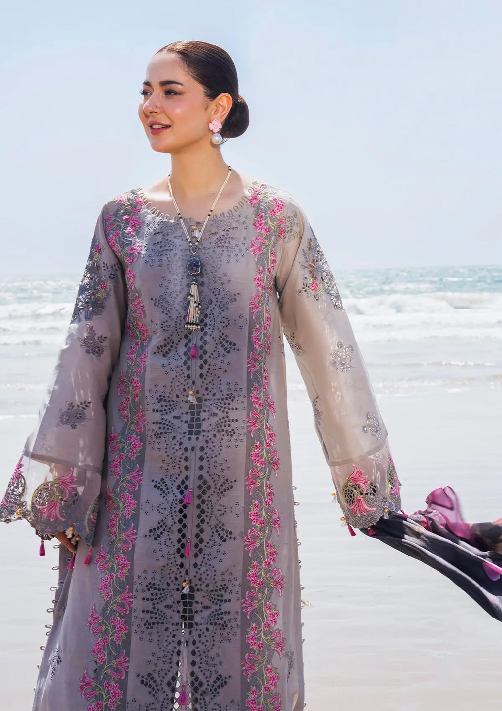 Elaf Premium | Hai Kuch Festive Lawn 24 | EHK-04 Alyaanah - Pakistani Clothes for women, in United Kingdom and United States