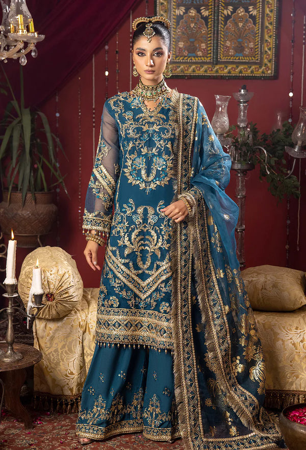 Adans Libas | Formals by Khadija A | 5451 - Hoorain Designer Wear - Pakistani Ladies Branded Stitched Clothes in United Kingdom, United states, CA and Australia