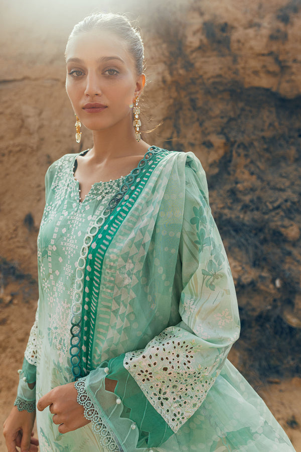 Nureh | Gardenia Lawn 24 | N-01 - Pakistani Clothes for women, in United Kingdom and United States