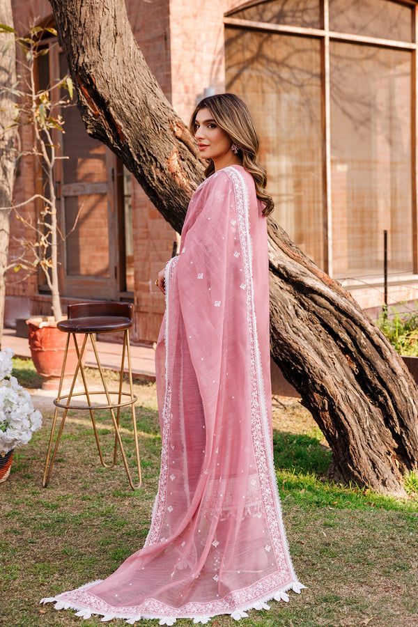 Farasha | Dastoor Embroidered Lawn SS24 | PEARL MIST - Pakistani Clothes for women, in United Kingdom and United States