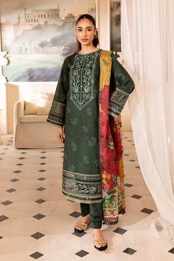 Farasha | Seraya Lawn 24 | JADE - Hoorain Designer Wear - Pakistani Designer Clothes for women, in United Kingdom, United states, CA and Australia