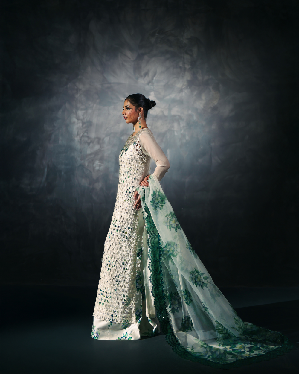 Vasal | Zyra Luxe Pret 26 | Emerald Whisper