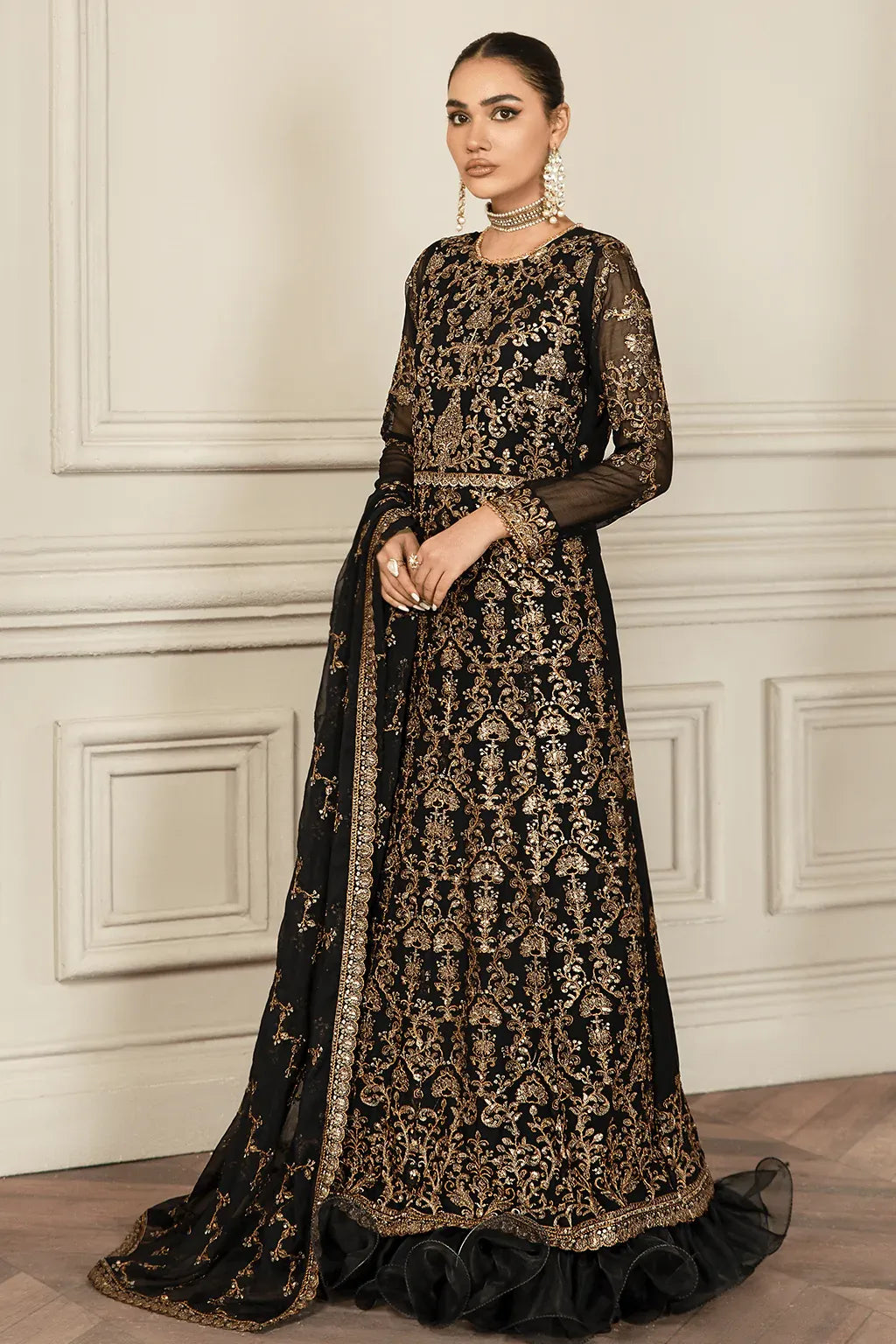 Zarif | Mehroz Formals | Black Ruby - Pakistani Clothes for women, in United Kingdom and United States