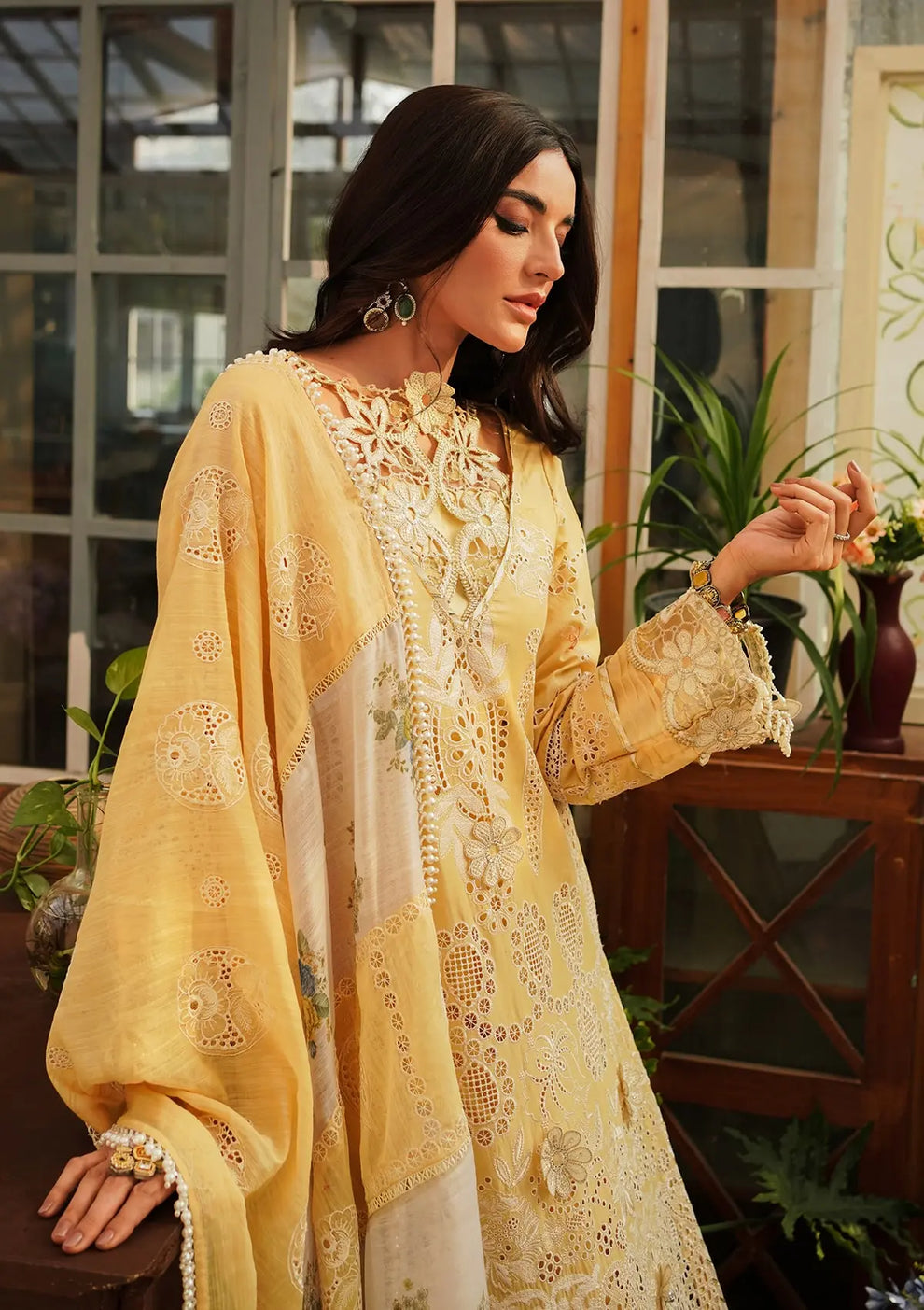 Kahf Premium | Luxury Lawn 24 | KLE-02 Sun Kissed - Pakistani Clothes for women, in United Kingdom and United States