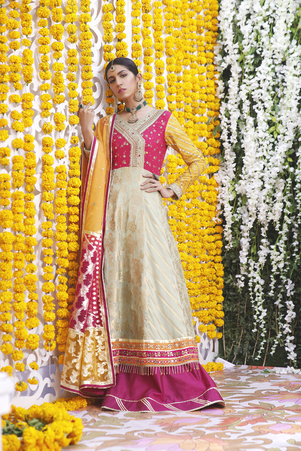 Wahajmbegum | Mehrunnisa Wedding Formals | CHATAPATI ANARKALI - Pakistani Clothes for women, in United Kingdom and United States