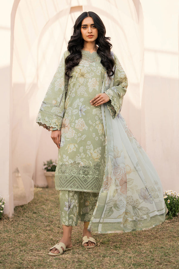 Baroque | Luxury Pret 24 | LAWN UF-596 - Pakistani Clothes for women, in United Kingdom and United States